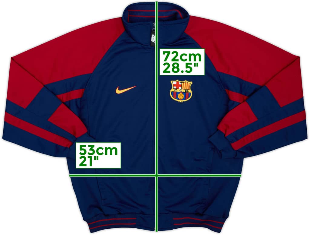 1998-99 Barcelona Nike Track Jacket - 9/10 - (S)