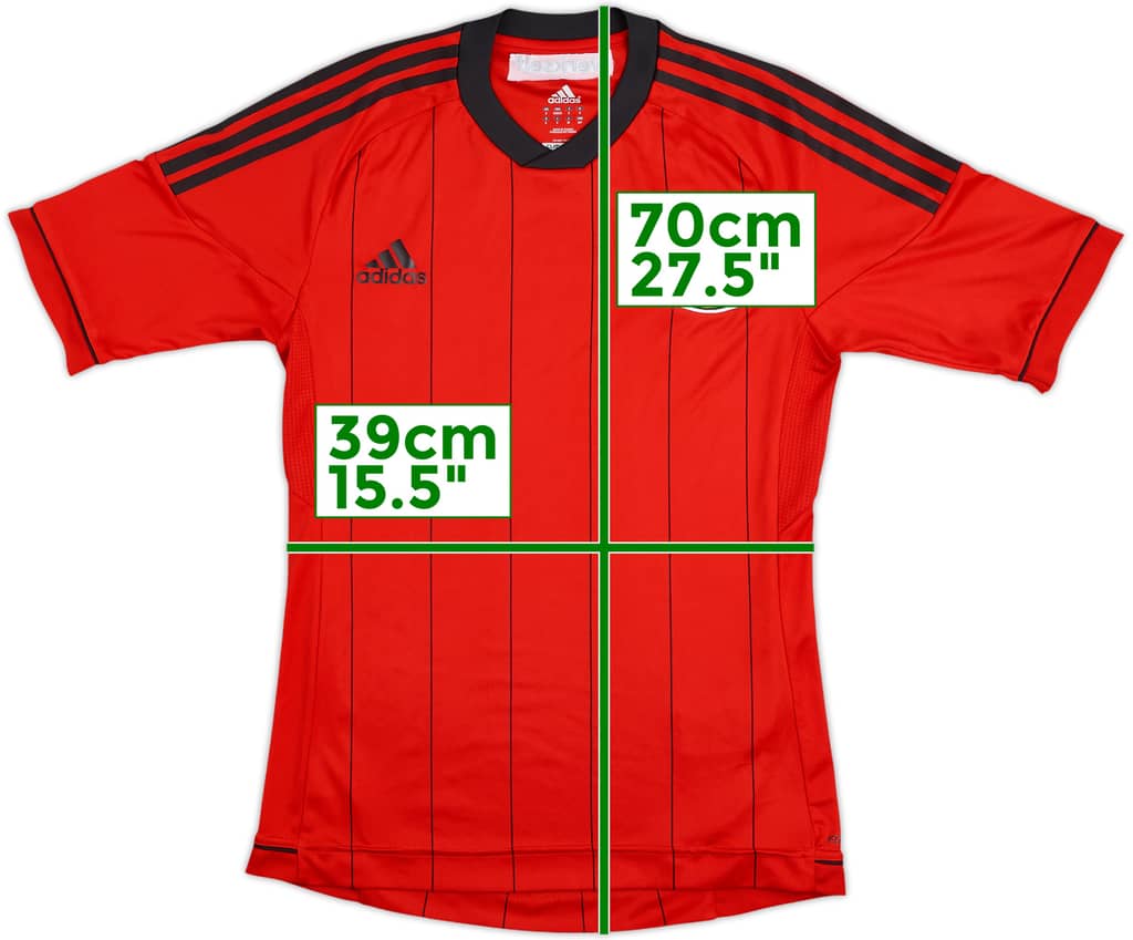 2012-13 Bayer Leverkusen Player Issue Home Shirt - 10/10 - (S)