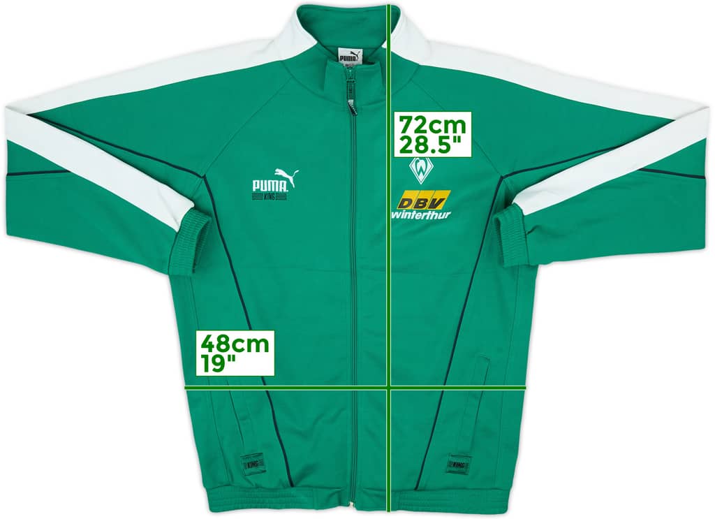 1995-96 Werder Bremen Puma Chaqueta de chándal - 8/10 - (S)