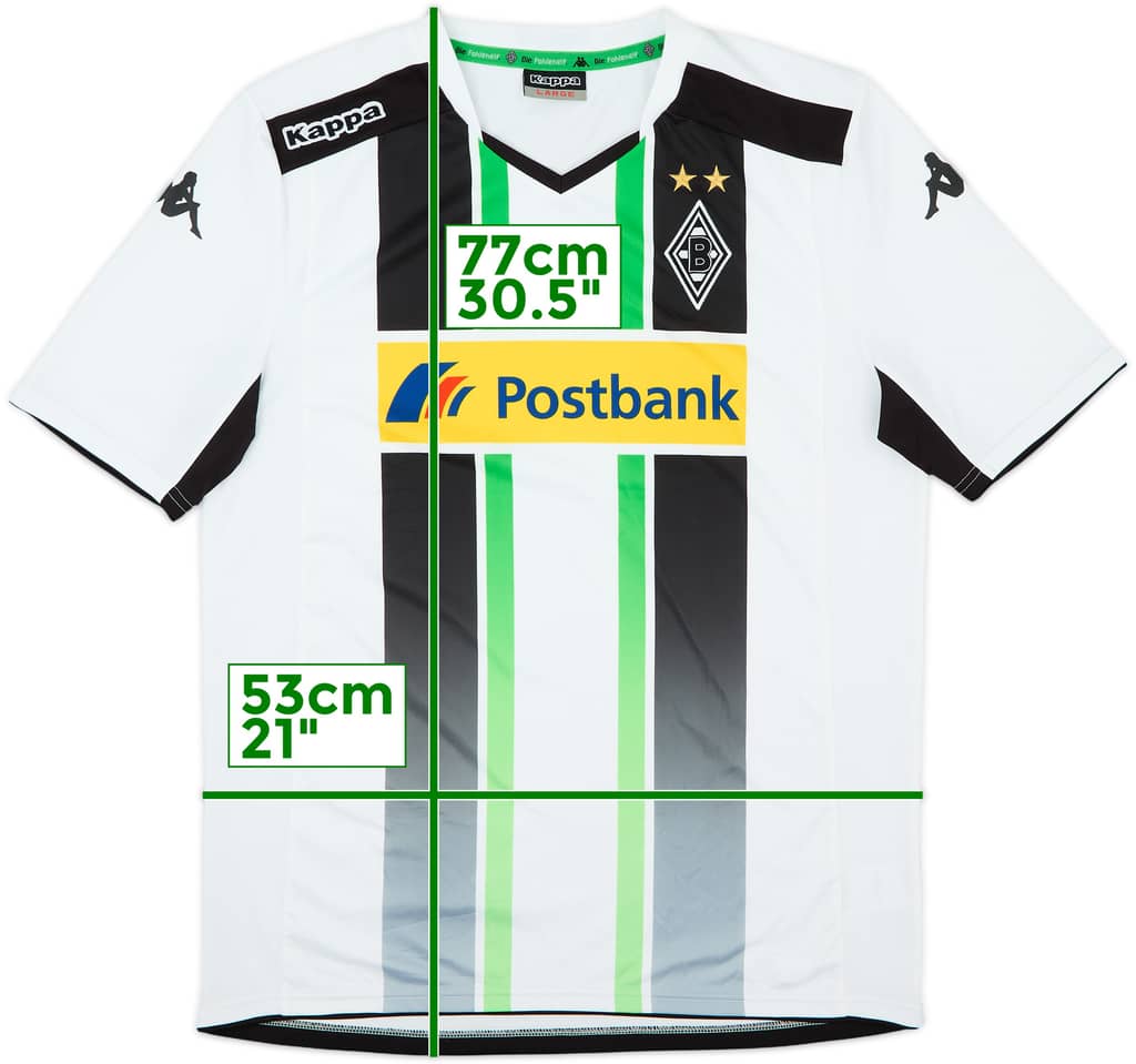 2014-15 Borussia Monchengladbach Home Shirt - 8/10 - (L)