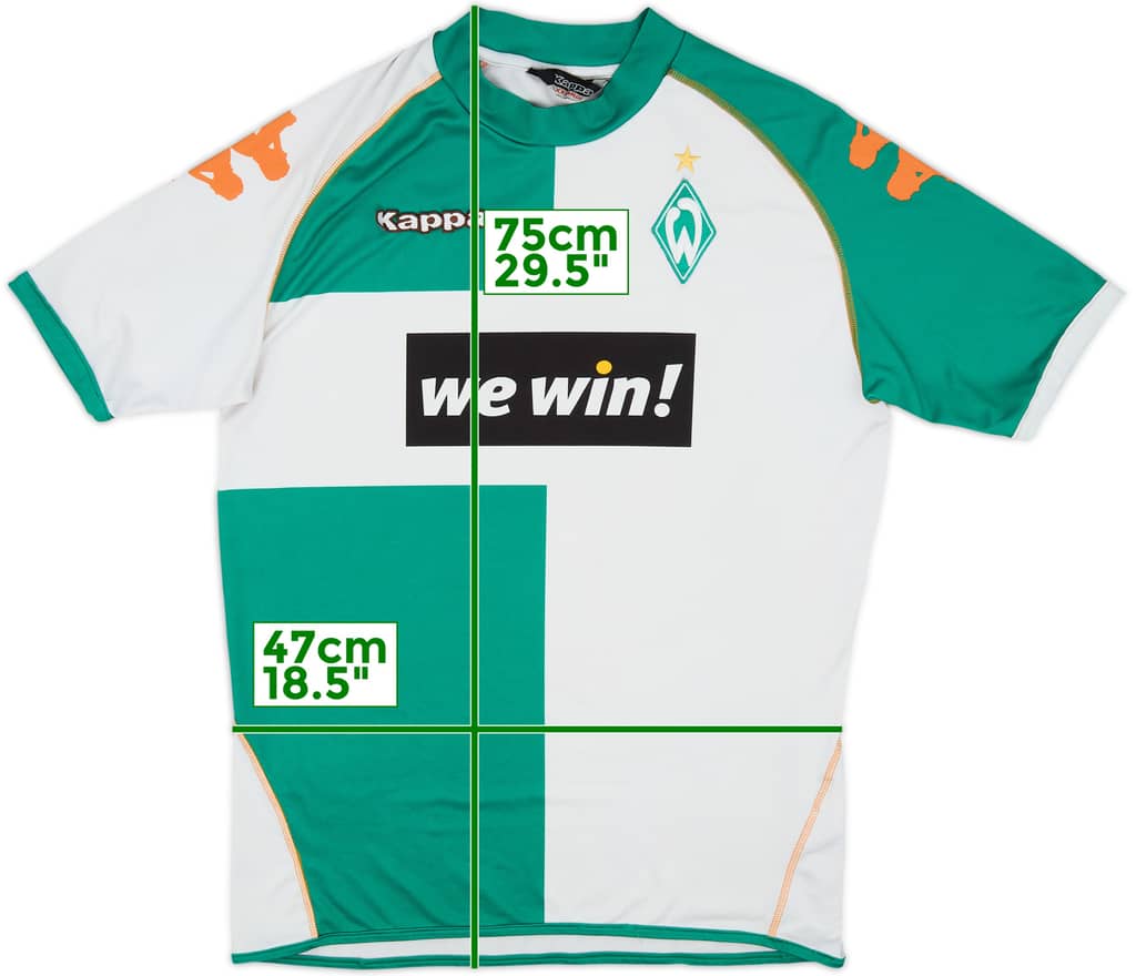 2006-07 Werder Bremen Home Shirt - 4/10 - (XXL)
