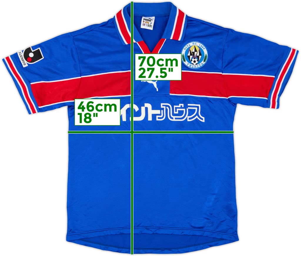 1999 Oita Trinita Home Shirt - 9/10 - (S)