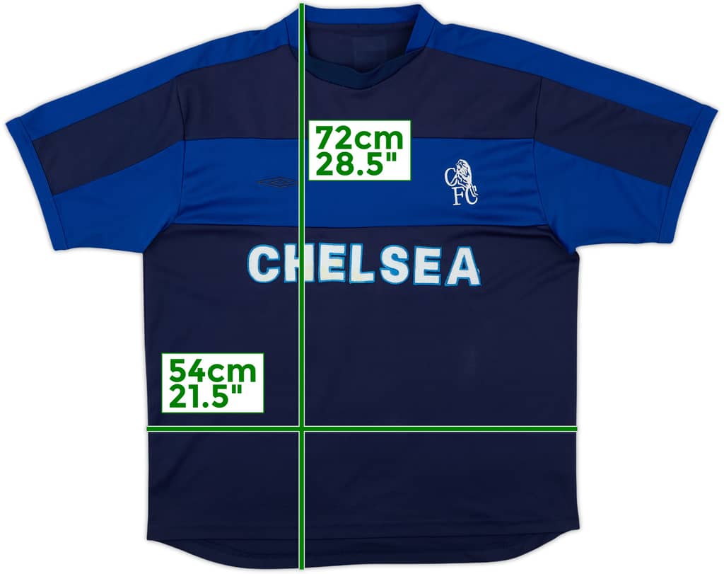 2002-03 Chelsea Umbro Training Shirt - 8/10 - (L)