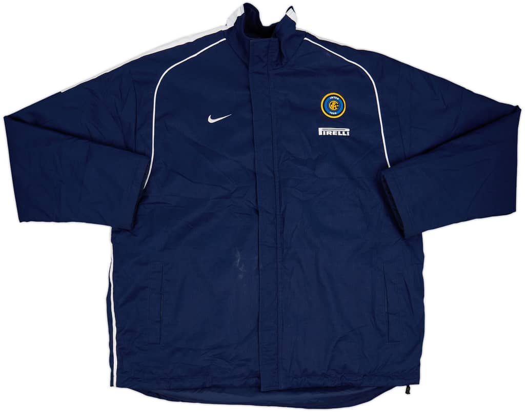 Abrigo acolchado de banquillo Nike del Inter Milan 2002-03 - 7/10 - (XL)