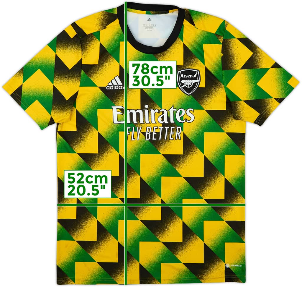 2021-22 Arsenal adidas Training Shirt - 6/10 - (L)