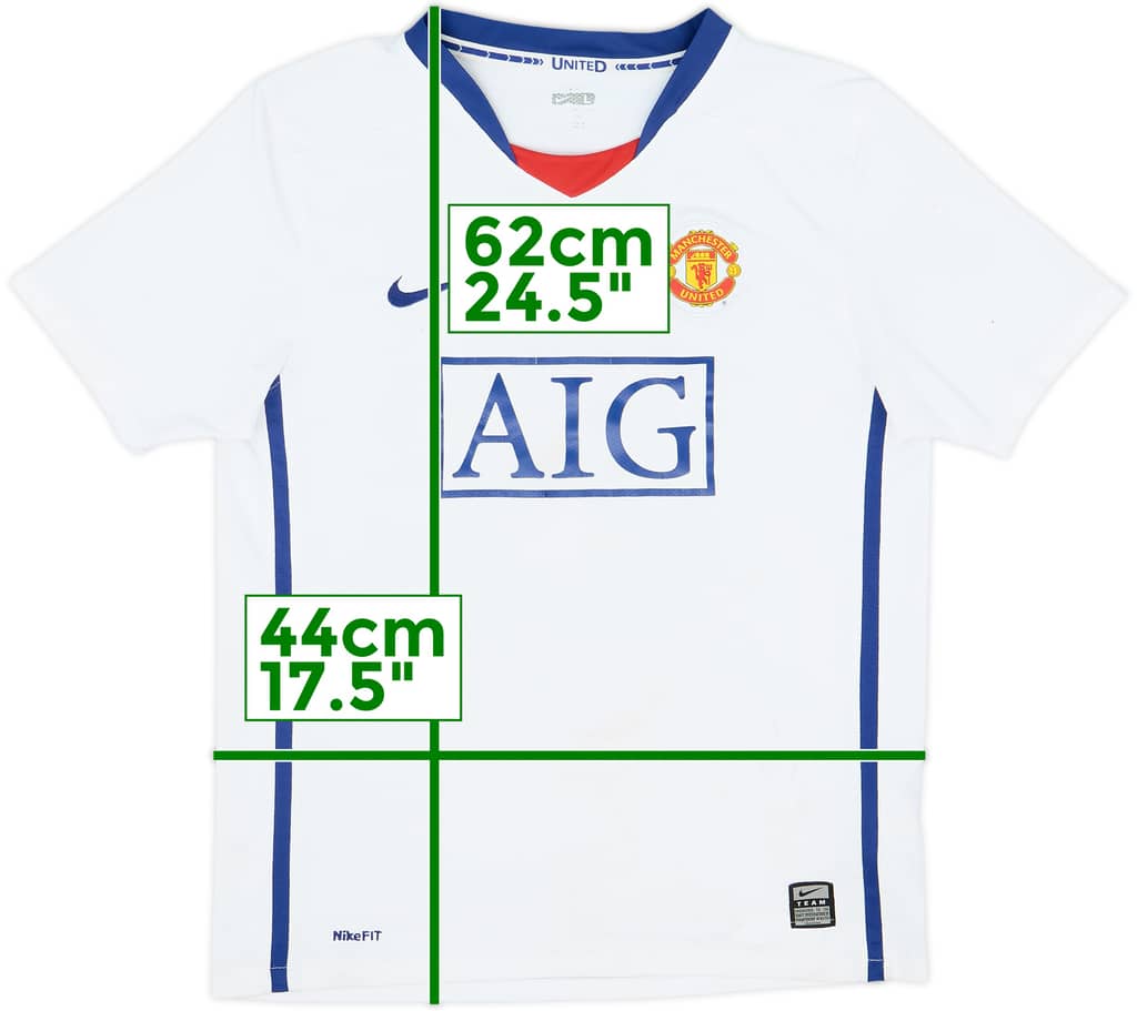 2008-10 Manchester United Away Shirt - 5/10 - (L.Boys)
