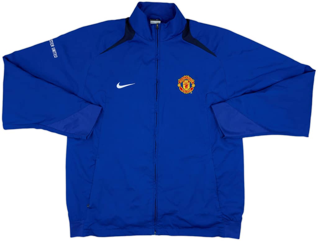 2005-06 Manchester United Nike Track Jacket - 8/10 - (XL)