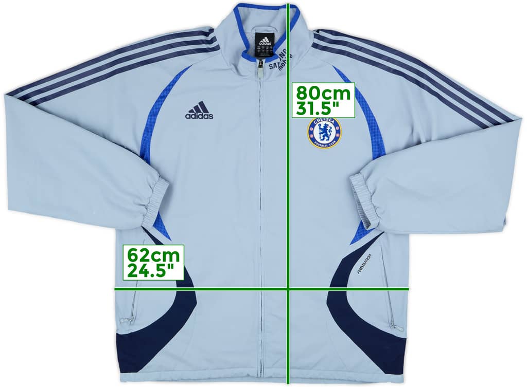 2006-07 Chelsea adidas Track Jacket - 8/10 - (L/XL)