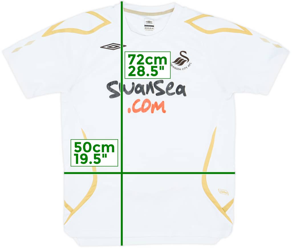 2008-09 Swansea City Umbro Training Shirt - 6/10 - (M)