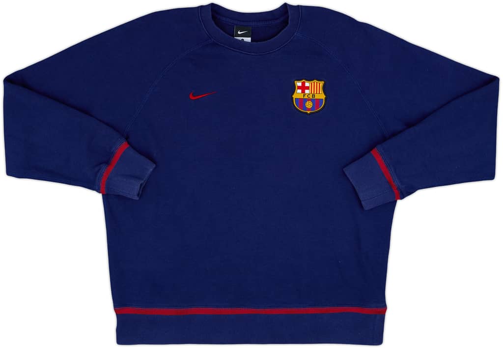 2016-17 Barcelona Nike Sweat Top - 8/10 - (L)
