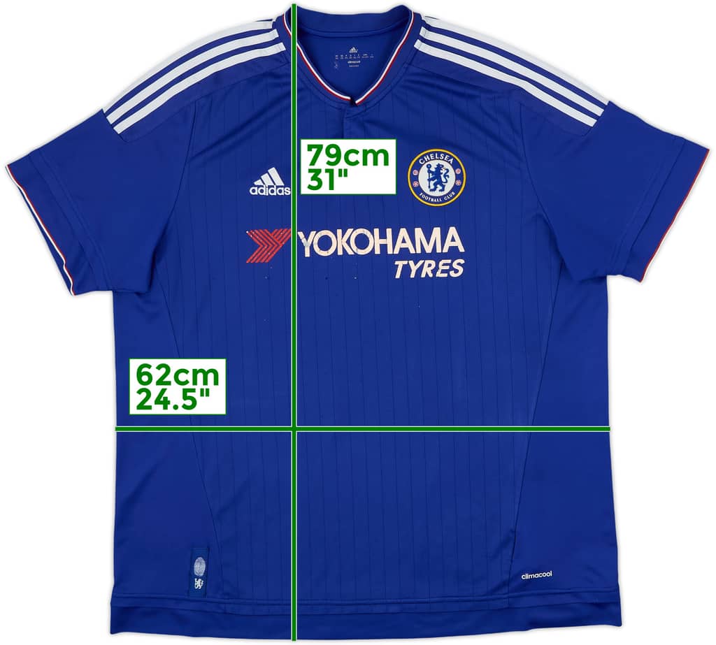 2015-16 Chelsea Camiseta de local - 5/10 - (XXL)