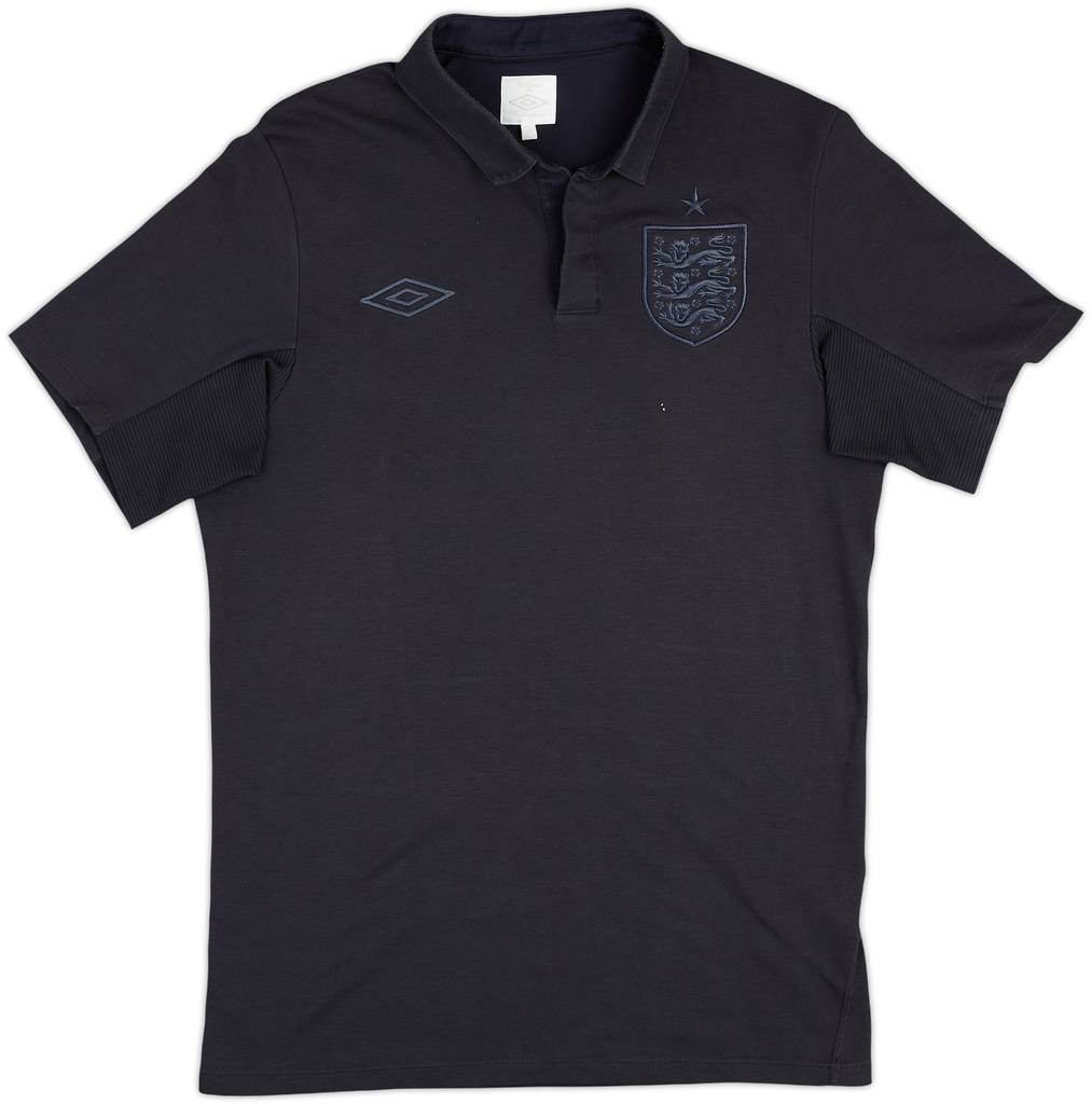2010-11 England Umbro Polo Shirt - 8/10 - (M)
