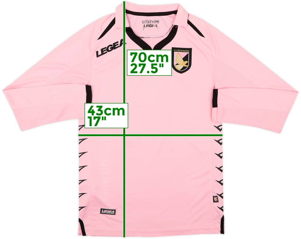 Camiseta Legea de entrenamiento de manga larga del Palermo 2018-19 - 9/10 - (S)