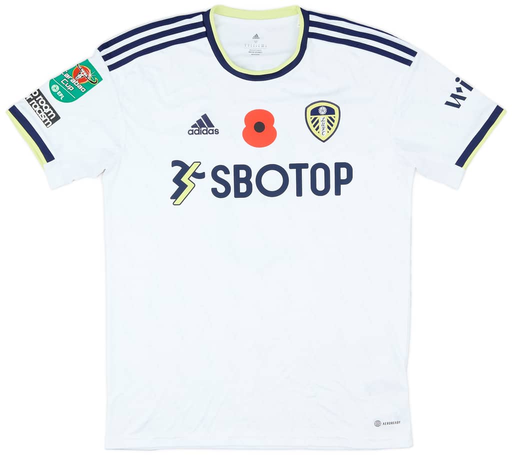 2022-23 Leeds Match Issue Carabao Cup Home Shirt Koch #5