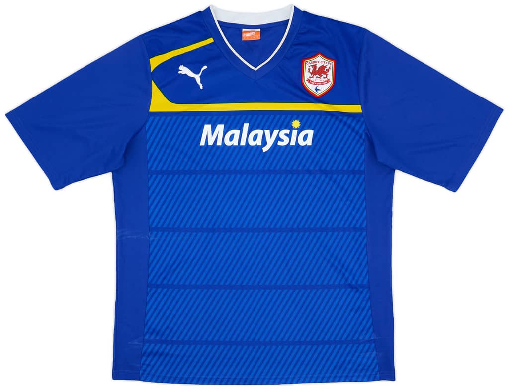 2012-13 Cardiff Away Shirt - 8/10 - (XL)