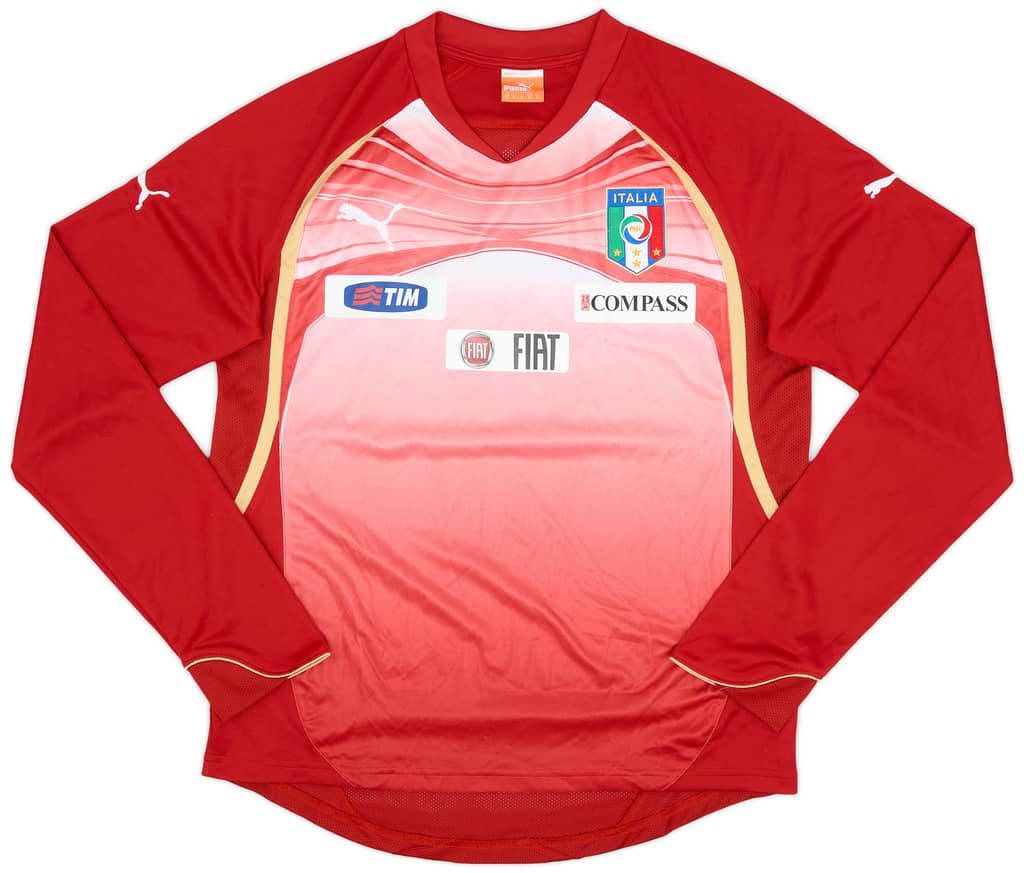 2010-11 Italy Puma Training L/S Shirt - 9/10 - (M)