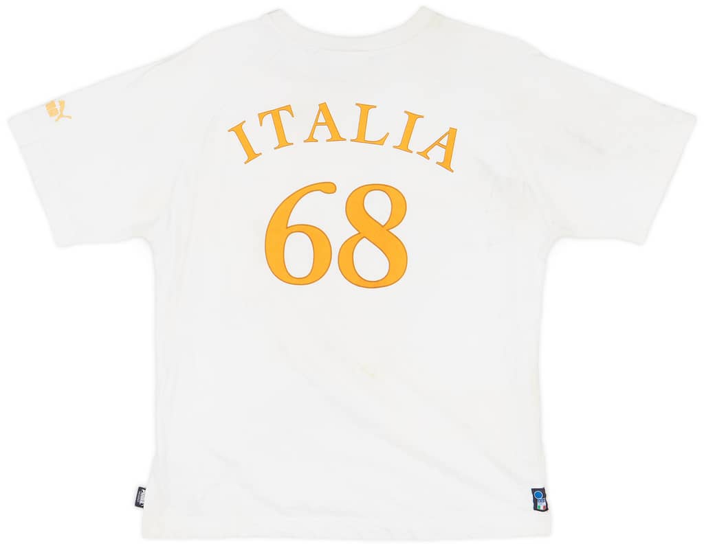 2004-05 Italy Puma Cotton Tee #68 - 6/10 - (L)