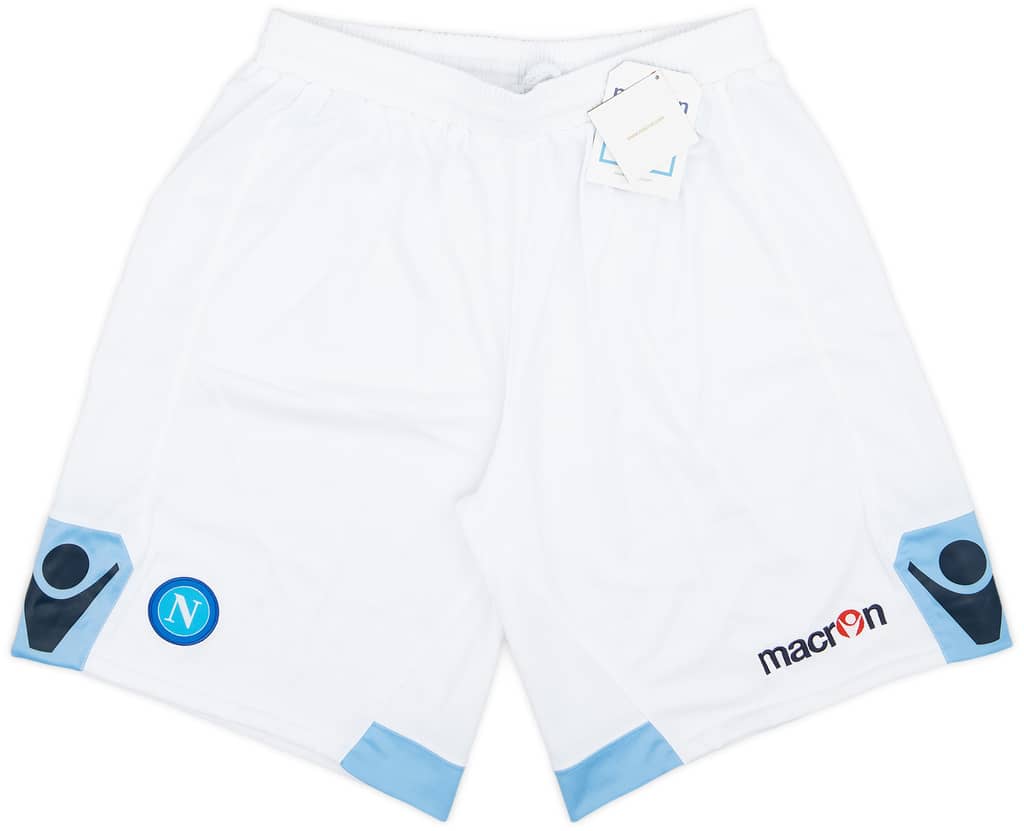2010-11 Napoli Home Shorts (XXL)