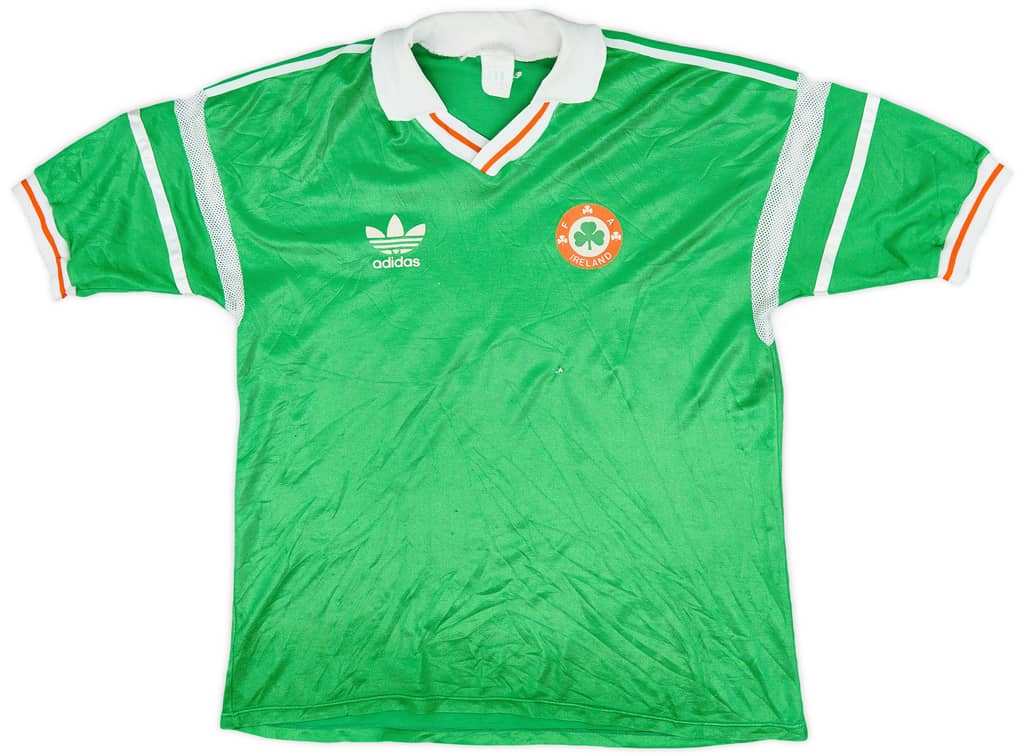 1988-90 Ireland Home Shirt - 5/10 - (XL)