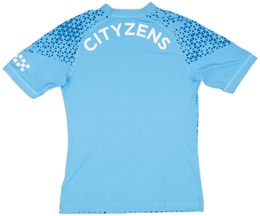 2023-24 Manchester City Player Issue Training Shirt #47 (Foden) - As New - (M)