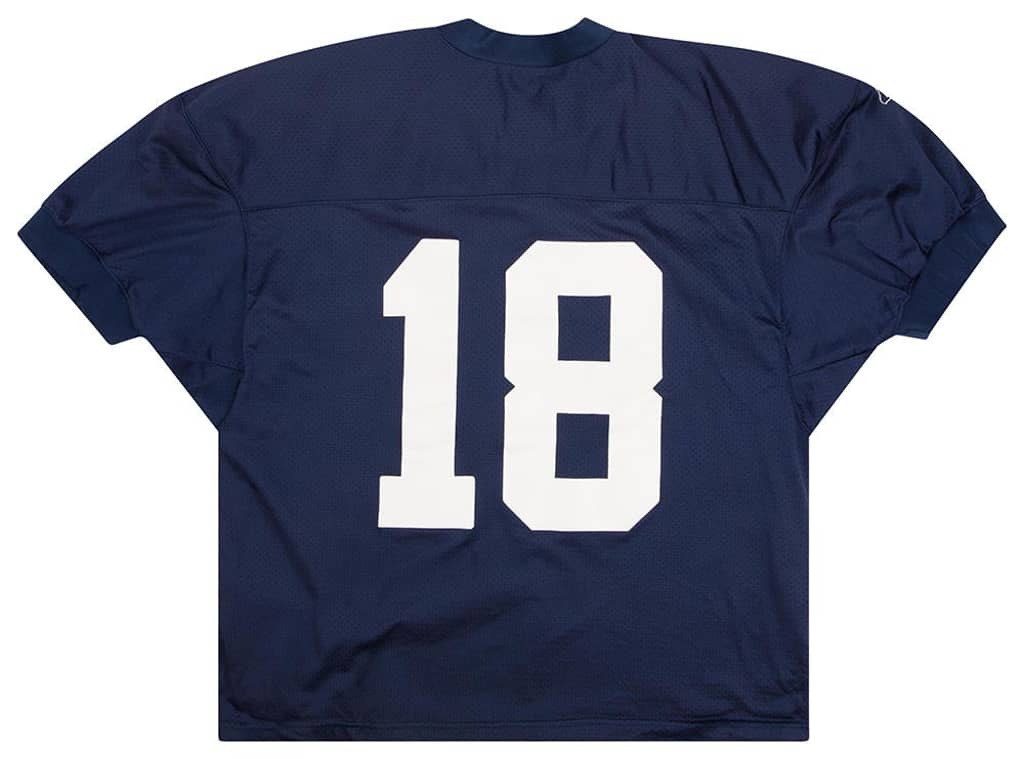 2001 St. Louis Rams #18 Authentic Reebok Training Jersey XL