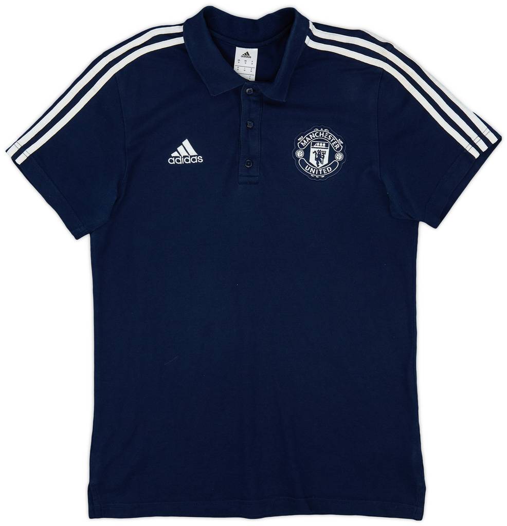 2018-19 Manchester United adidas Polo Shirt - 9/10 - (M)