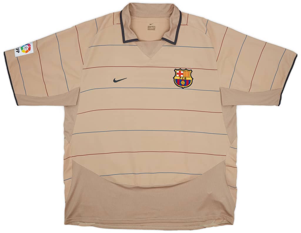 2003-05 Barcelona Away Shirt Xavi #6 - 10/10 - (XXL)