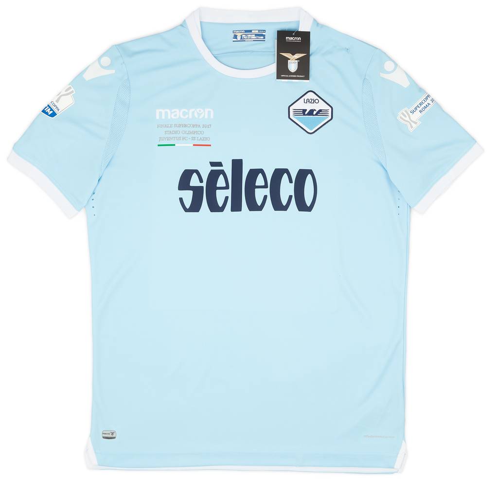 2017-18 Lazio 'Supercoppa Italiana' Home Shirt (3XL)