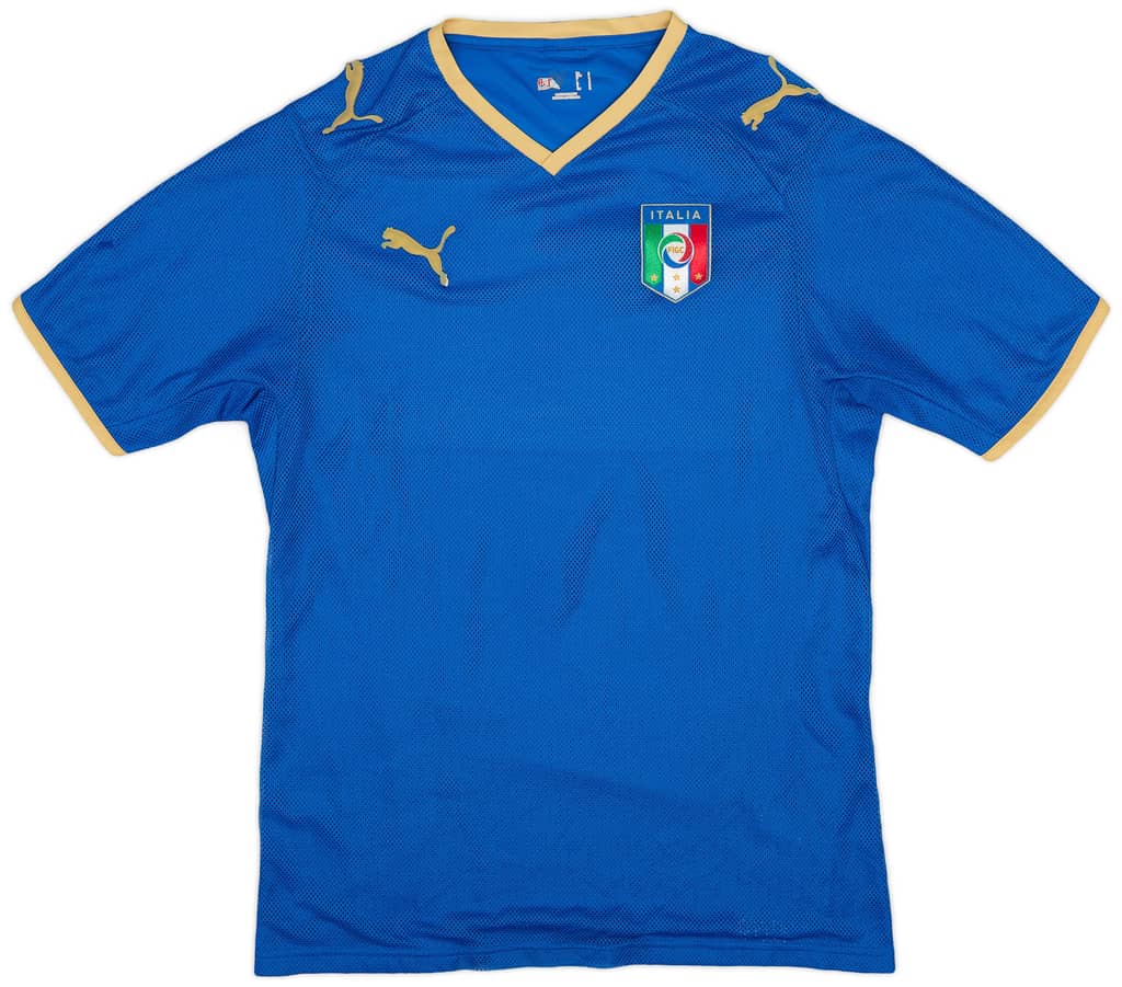 2007-08 Italy Home Shirt - 3/10 - (S)