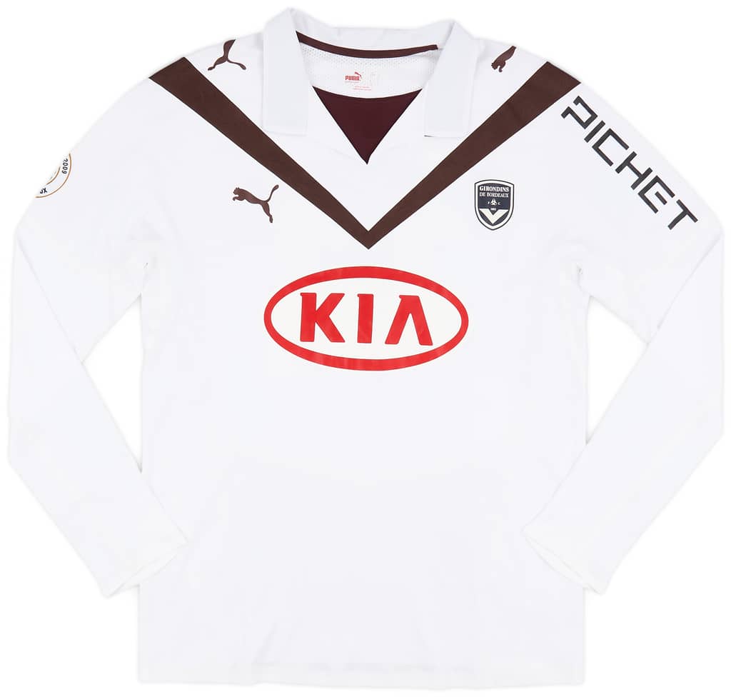 2009-10 Bordeaux Match Issue Away L/S Shirt Bellion #11