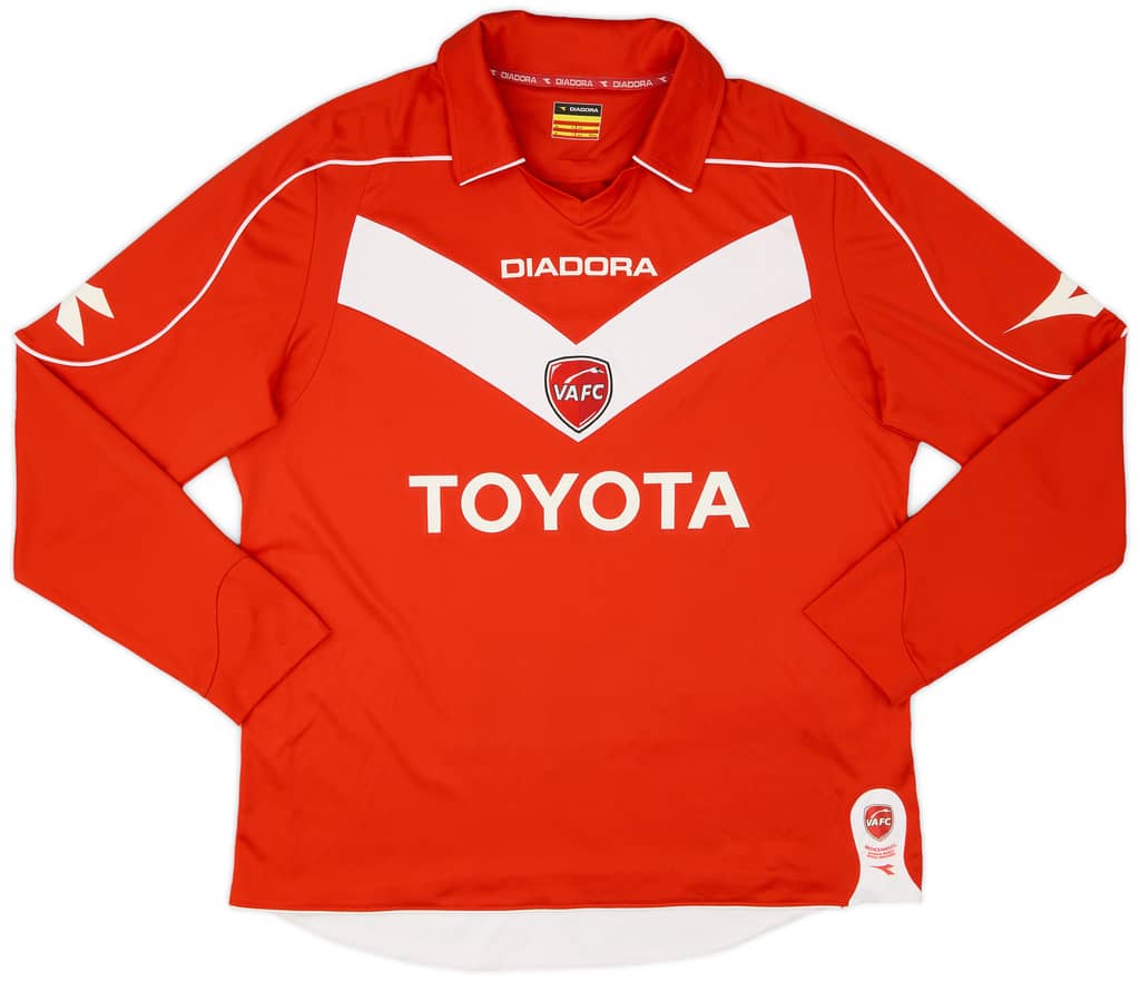 2008-09 Valenciennes Home L/S Shirt - 9/10 - (L)