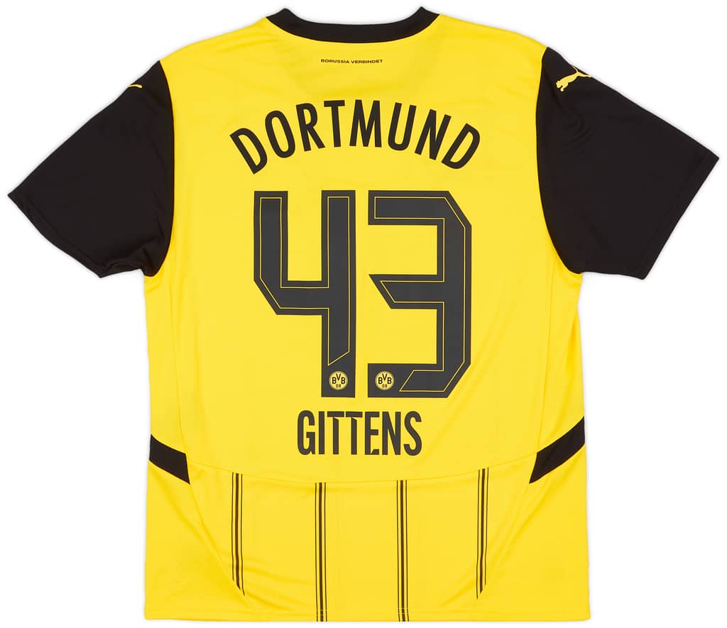2024-25 Borussia Dortmund Home Shirt Bynoe-Gittens #43