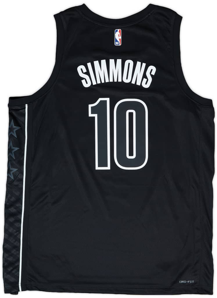 2022-25 Brooklyn Nets Simmons #10 Jordan Swingman Alternate Jersey (XL)