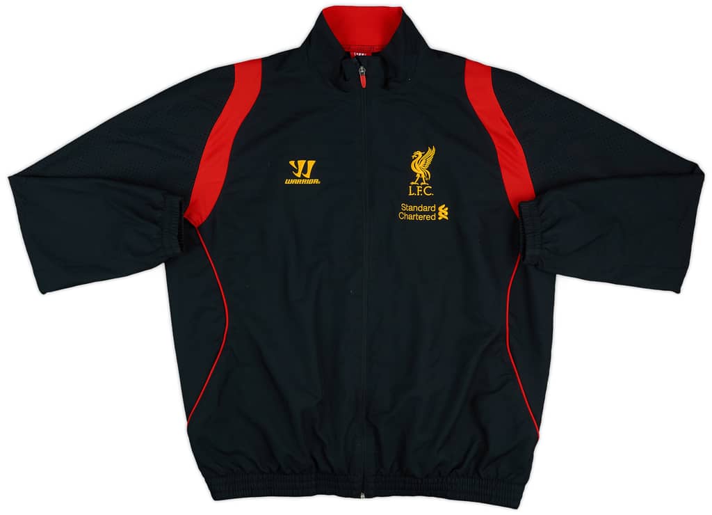2012-13 Liverpool Warrior Track Jacket - 8/10 - (XXL)