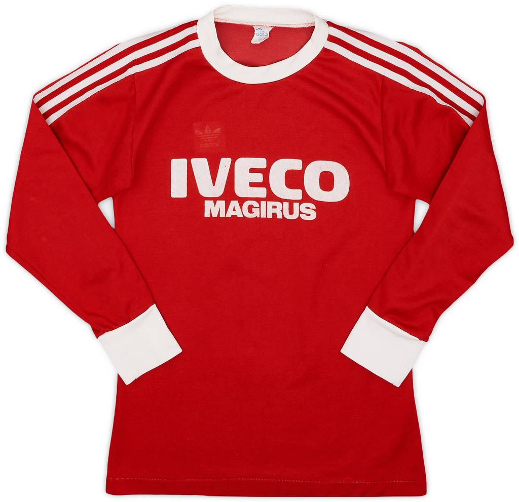 1978-79 Bayern Munich Home L/S Shirt #11 - 5/10 - (S)