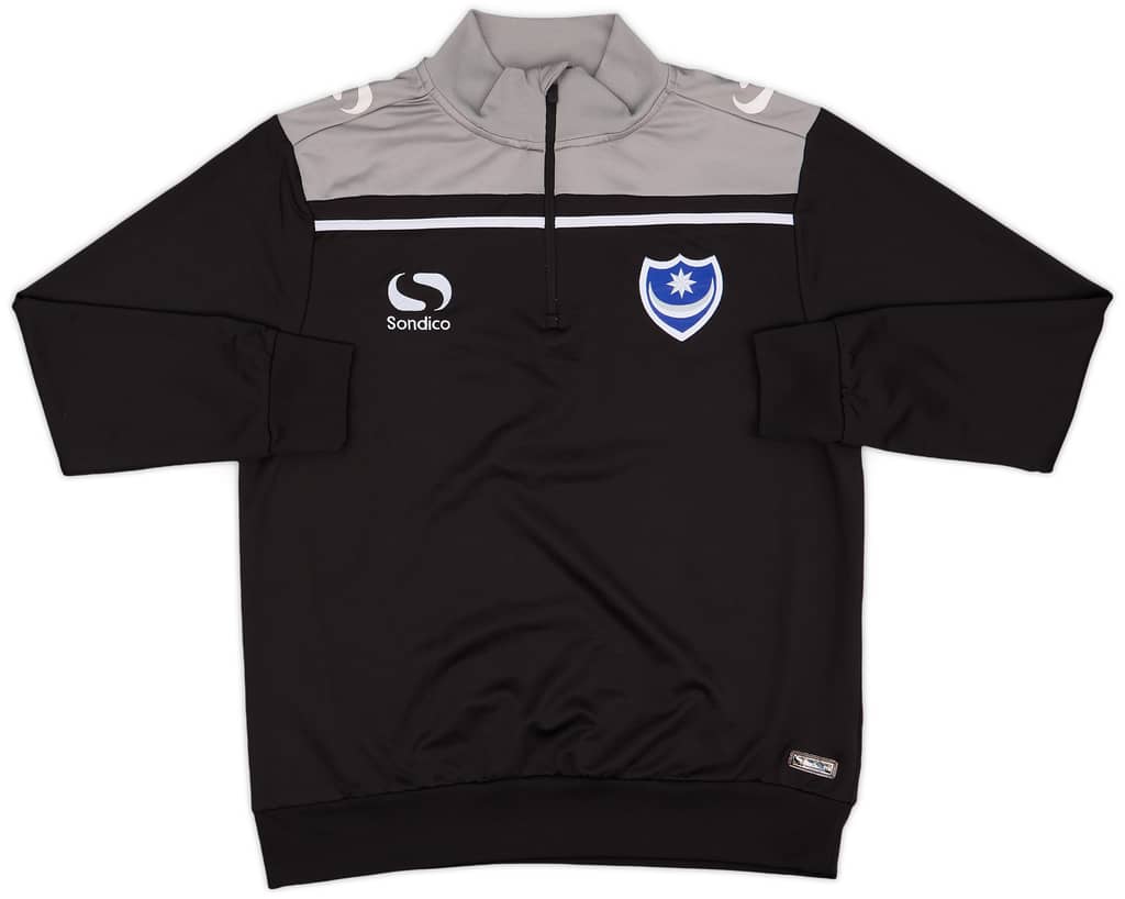 2016-17 Portsmouth Sondico 1/4 Zip Drill Top - 8/10 - (S)