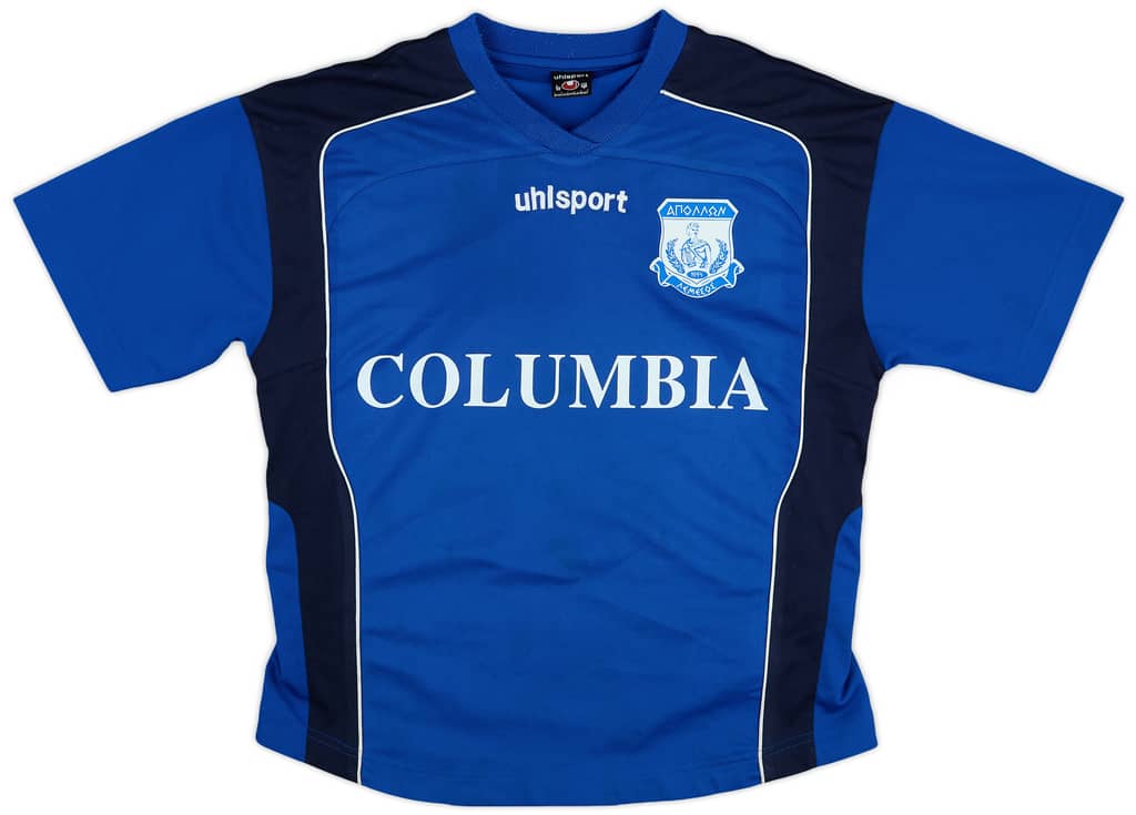 2003-04 Apollon Limassol Uhlsport Training Shirt - 9/10 - (XL.Boys)