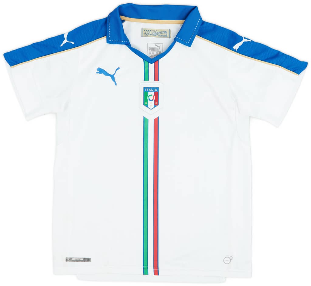 2016-17 Italy Away Shirt - 7/10 - (XL.Boys)