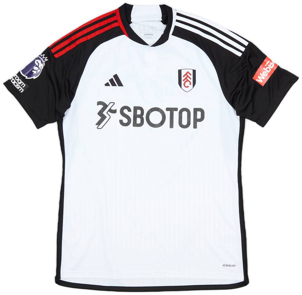 2023-24 Fulham Match Issue Home Shirt Raul #7