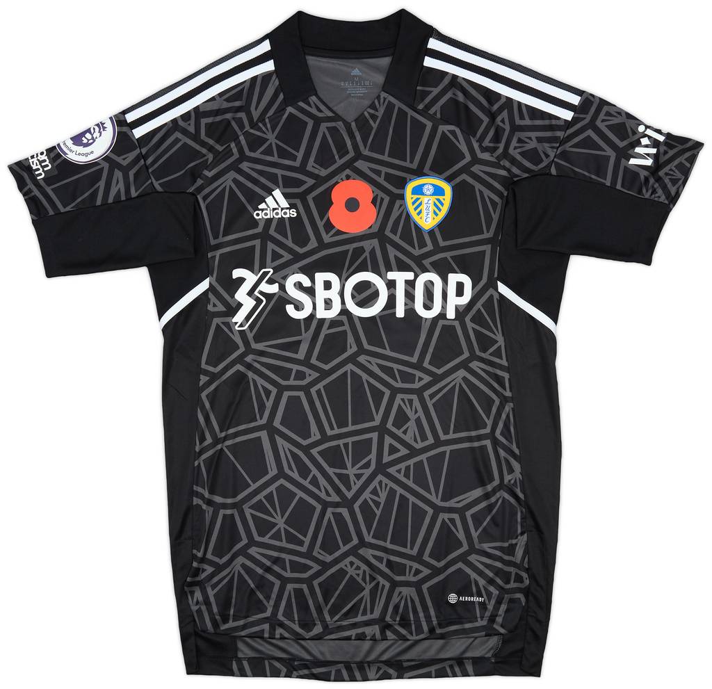 2022-23 Leeds Match Issue GK Shirt Klaesson #13