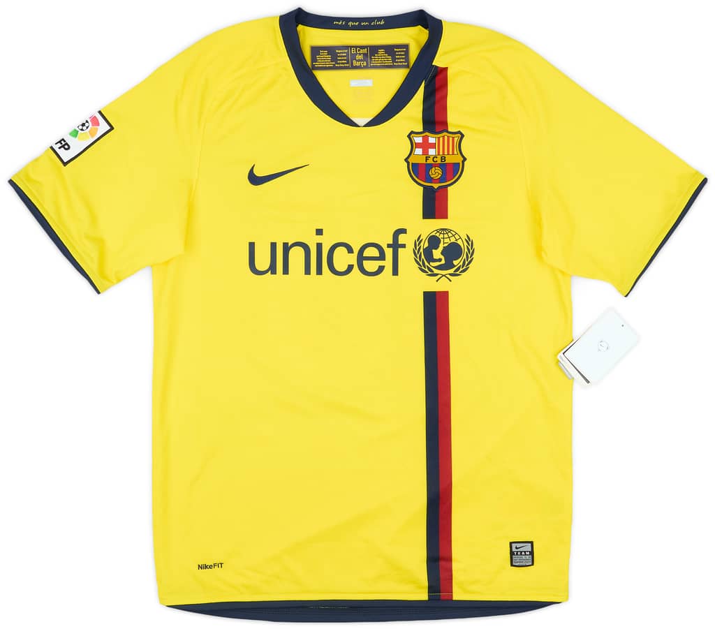 2008-10 Barcelona Away Shirt Messi #10 (S)
