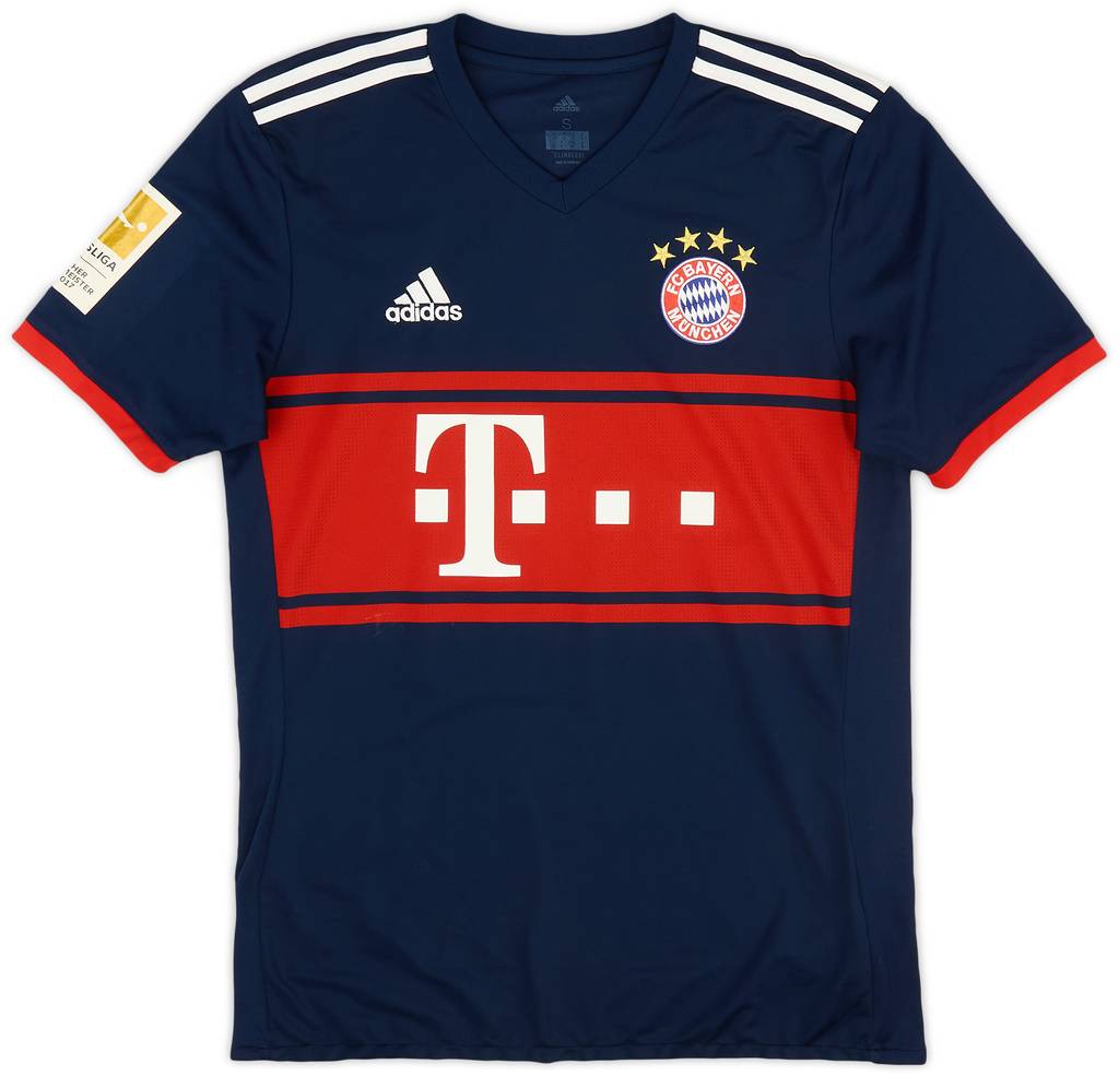 2017-18 Bayern Munich Away Shirt Hummels #5 - 5/10 - (S)