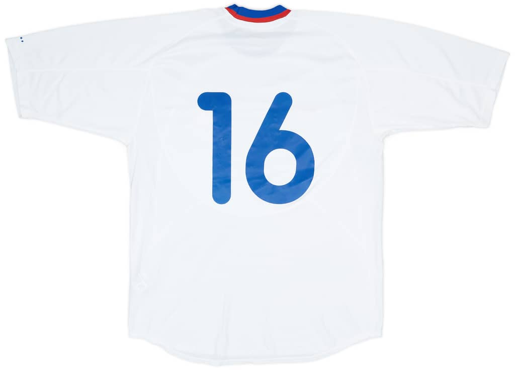 2000-01 Slovakia Match Issue Home Shirt #16