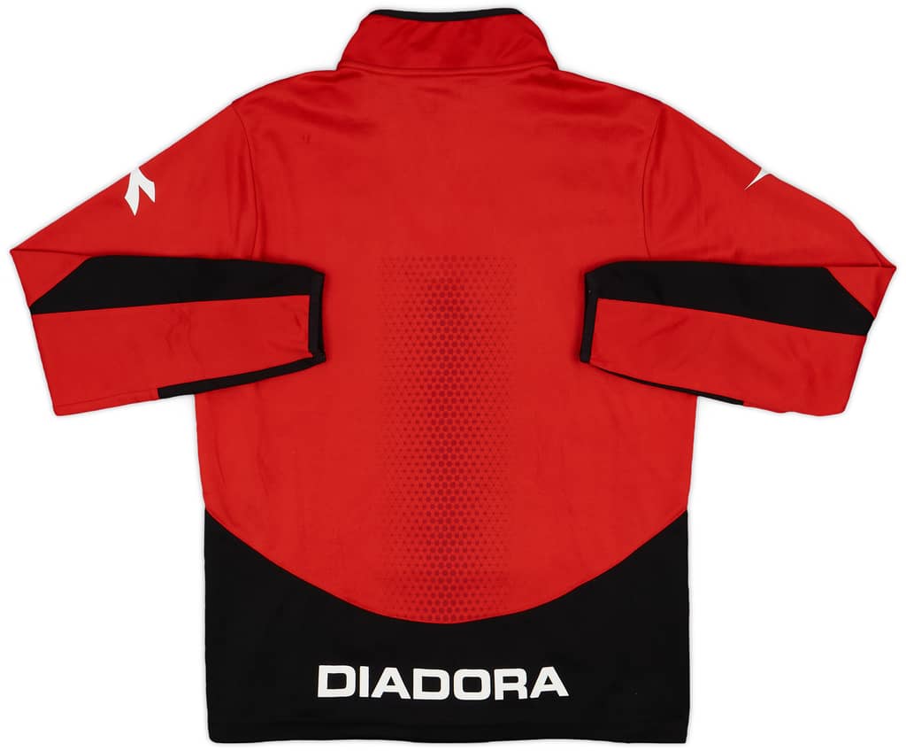 2018-19 FC Nordsjaelland Diadora 1/4 Zip Drill Top - 8/10 - (M)