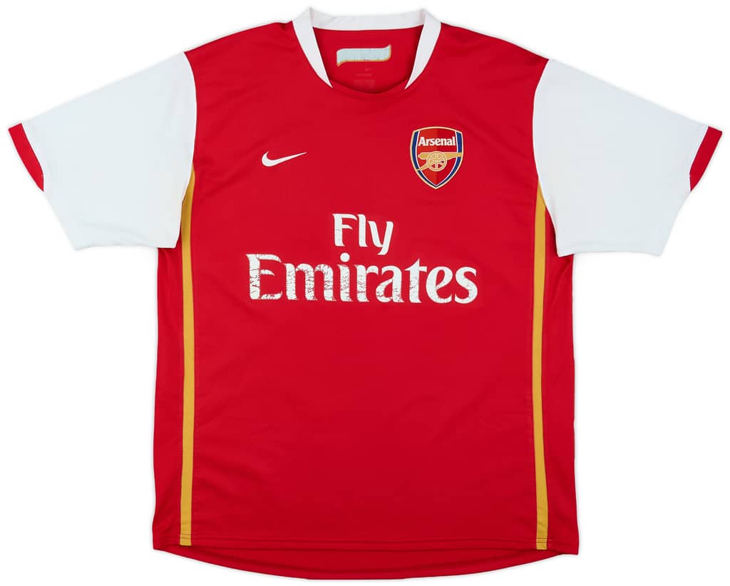 2006-08 Arsenal Home Shirt - 5/10 - (L)