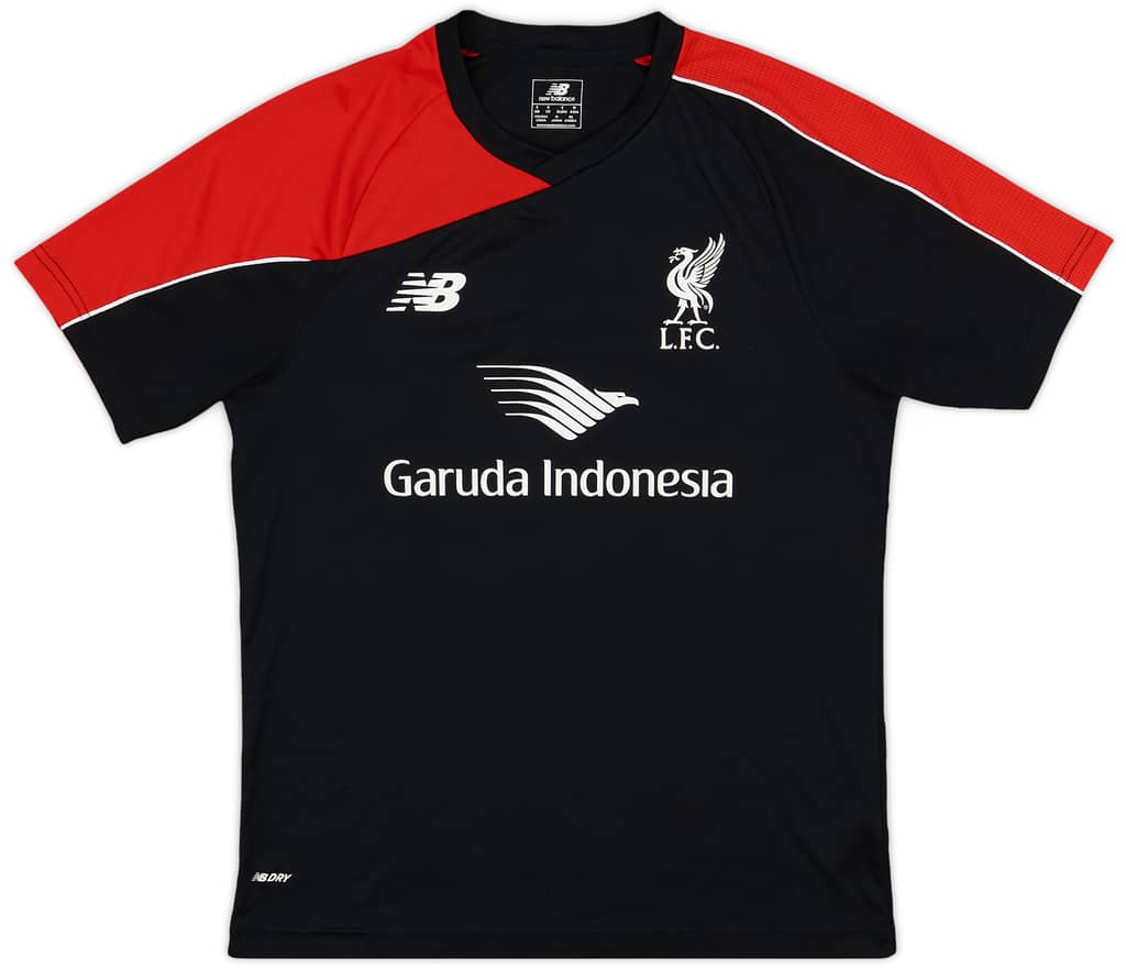 2015-16 Liverpool New Balance Training Shirt - 9/10 - (S)