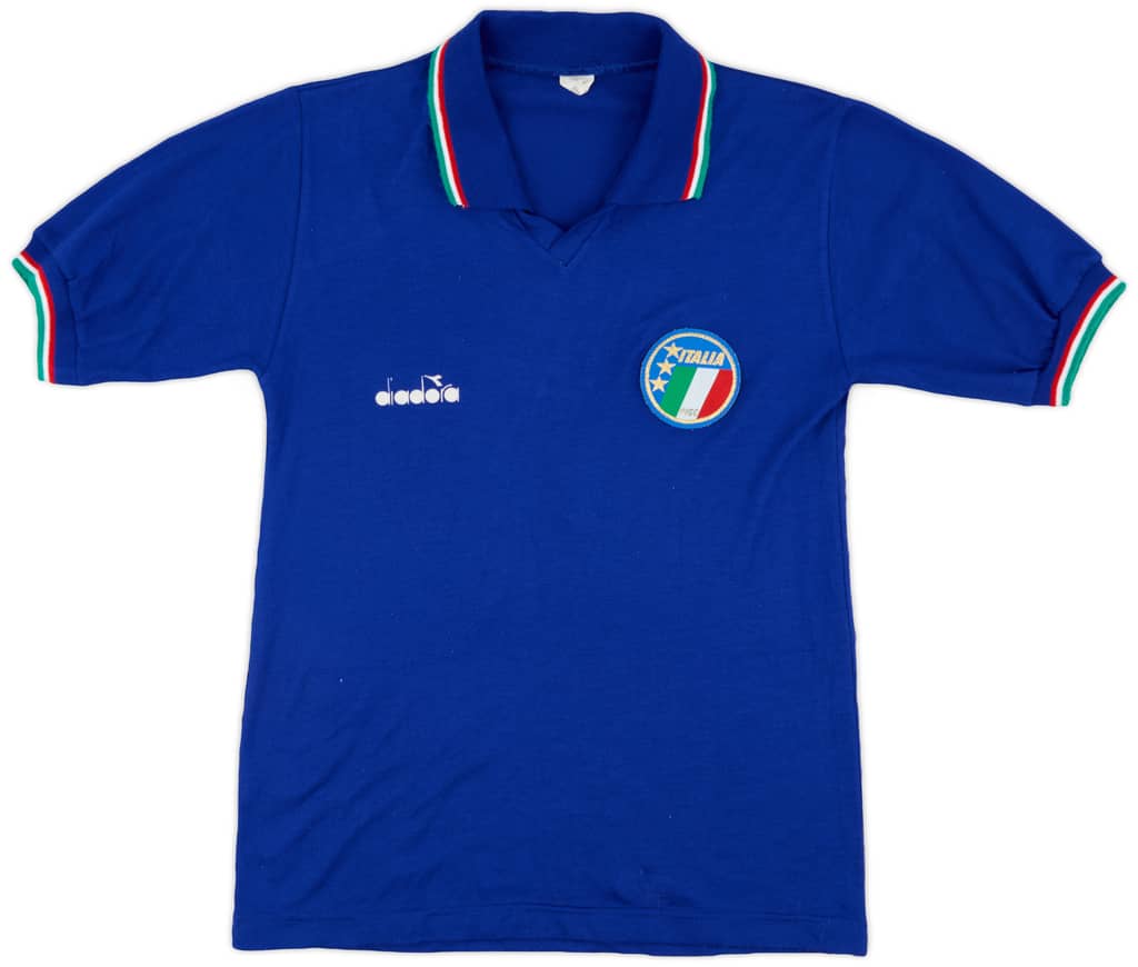 1986-91 Italy Home Shirt - 8/10 - (M)