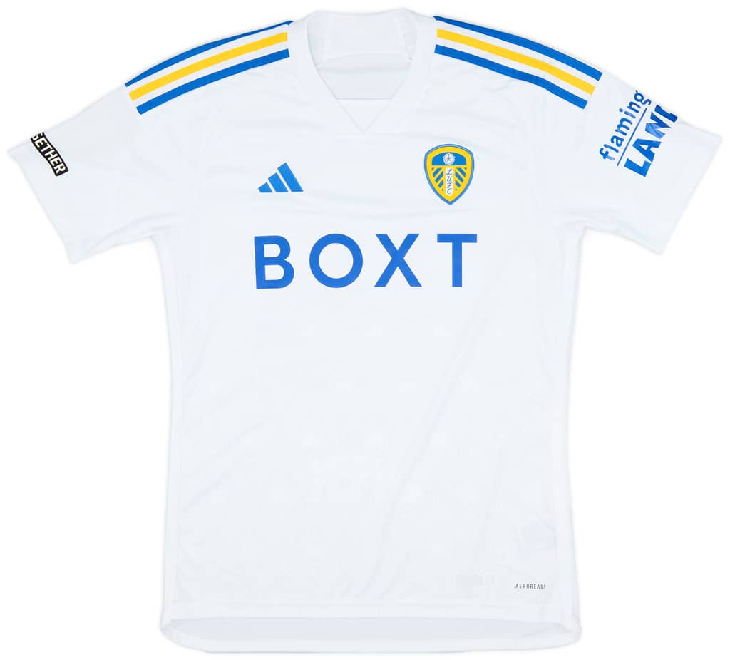 2023-24 Leeds Match Issue Home Shirt Perkins #16