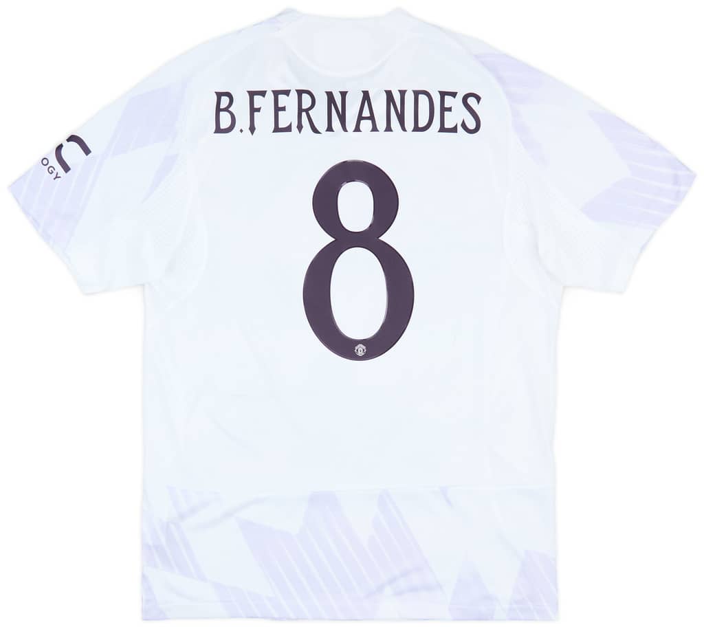 2025-26 Manchester United Authentic Away Shirt B.Fernandes #8