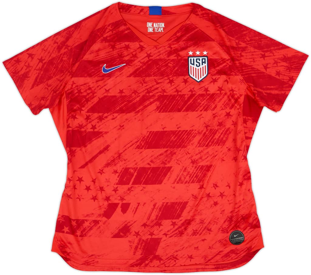 2019-20 USA Away Shirt - 9/10 - (Women's XL)